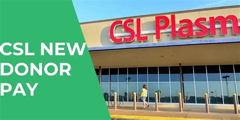 csl pl|csl plasma new donor.